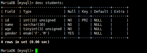 Linux自学笔记MariaDB基础