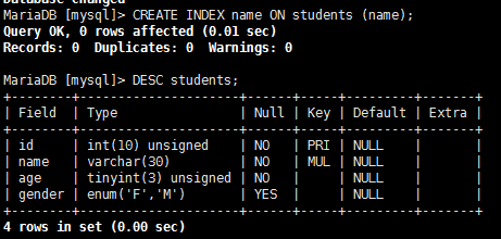 Linux自学笔记MariaDB基础