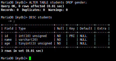 Linux自学笔记MariaDB基础