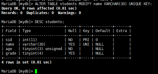 Linux自学笔记MariaDB基础