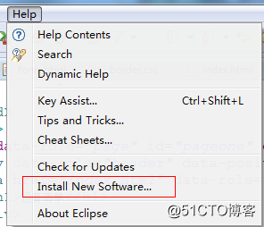 在线安装eclipse中html/jsp/xml editor插件