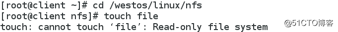 Linux中nfs网络文件共享