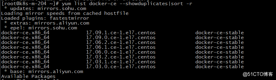 获取Centos7安装Docker各种姿势（指定版本）