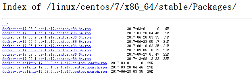 获取Centos7安装Docker各种姿势（指定版本）