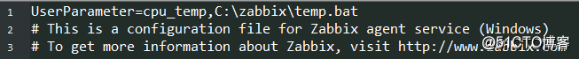 Zabbix添加对Windows 客户端CPU温度的监控
