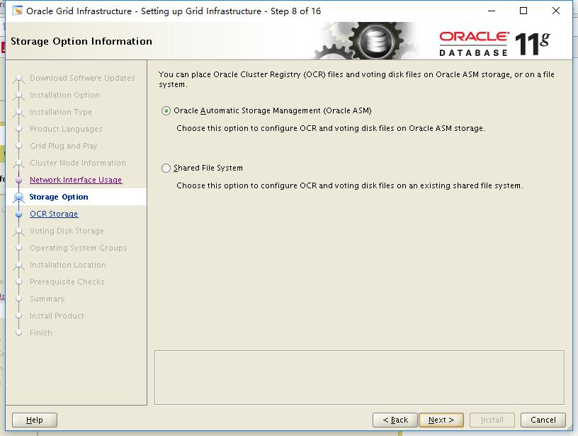 rhel7.4安装oracle 11G 11.2.0.4.0 RAC