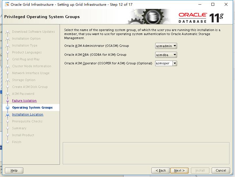 rhel7.4安装oracle 11G 11.2.0.4.0 RAC