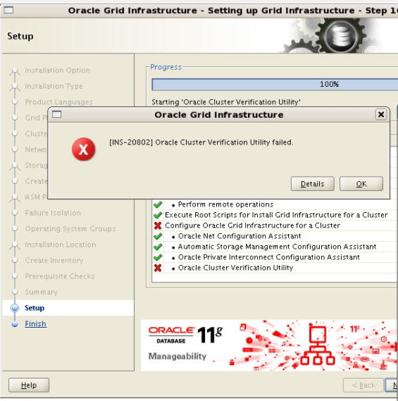 rhel7.4安装oracle 11G 11.2.0.4.0 RAC