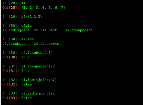 Python之集合、函数