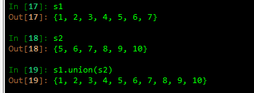 Python之集合、函数