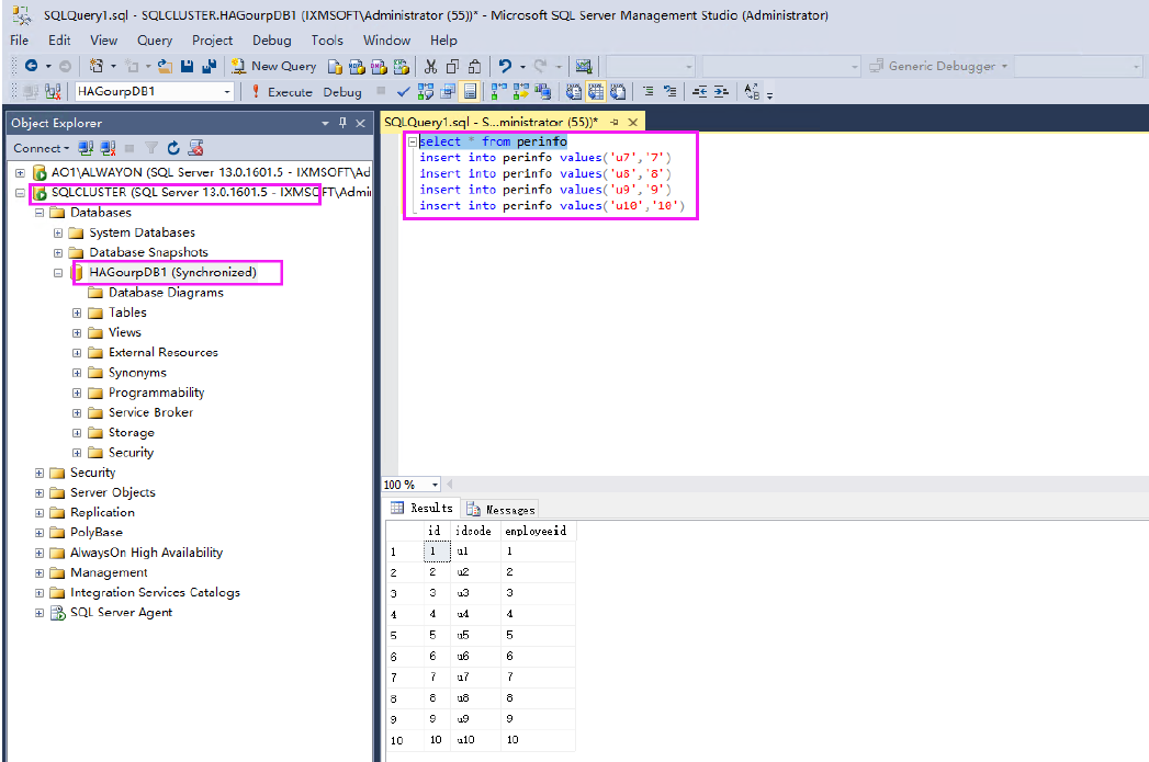 Failover + ALwaysOn