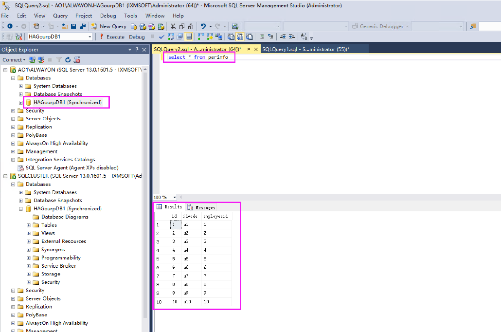 SQL Server 2016 Failover + ALwaysOn