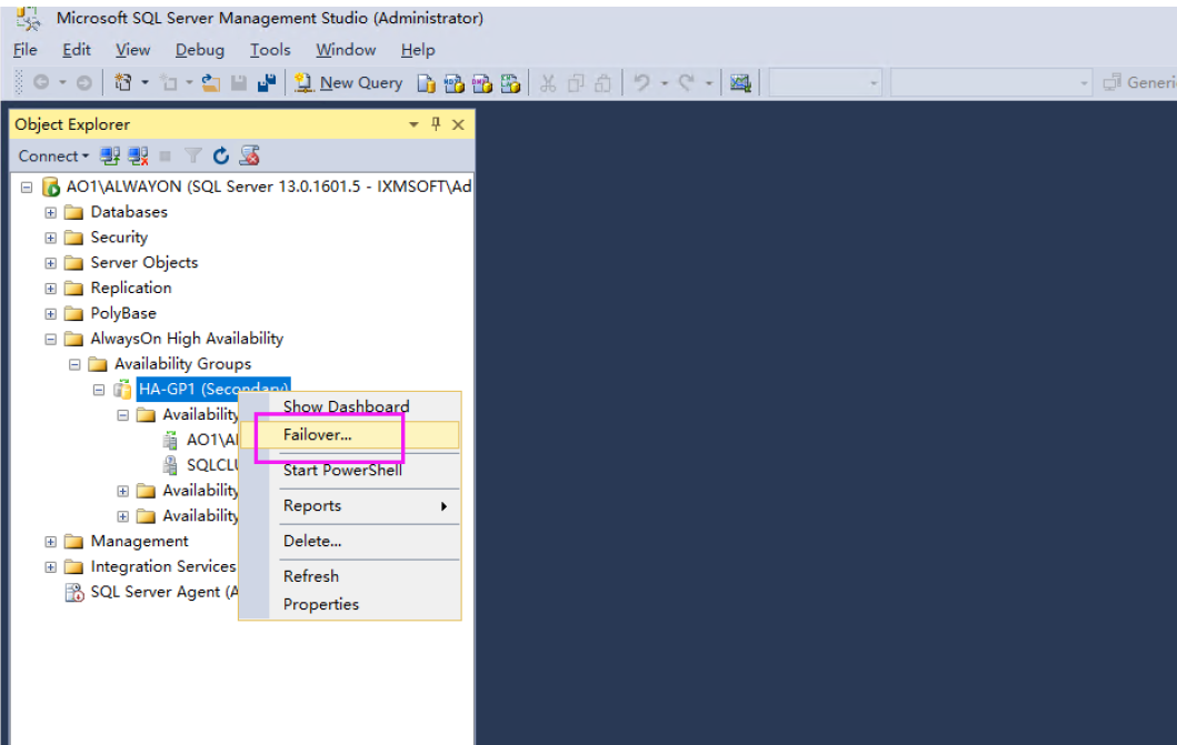 SQL Server 2016 Failover + ALwaysOn