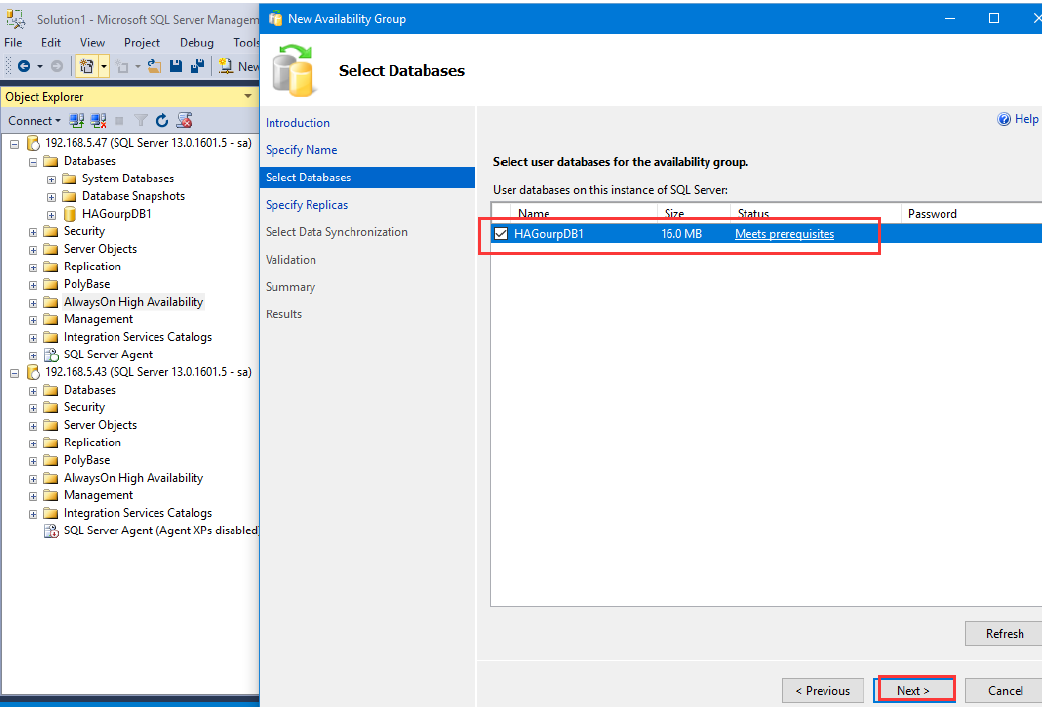 SQL Server 2016 Failover + ALwaysOn