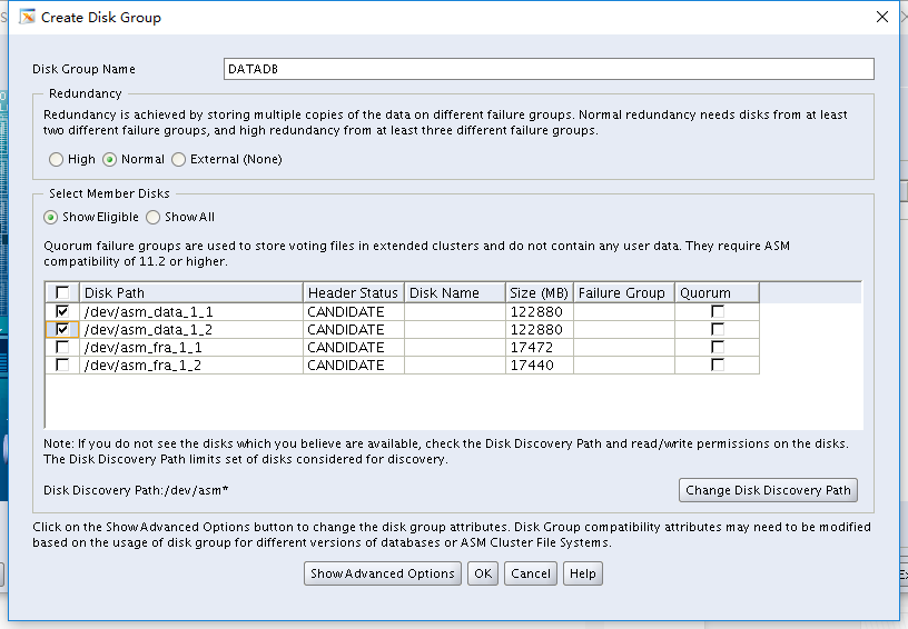 rhel7.4安装oracle 11G 11.2.0.4.0 RAC