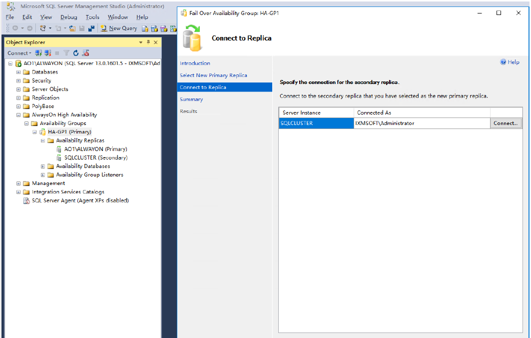 SQL Server 2016 Failover + ALwaysOn