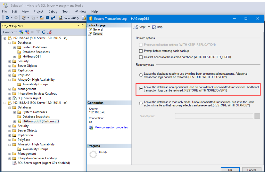 SQL Server 2016 Failover + ALwaysOn