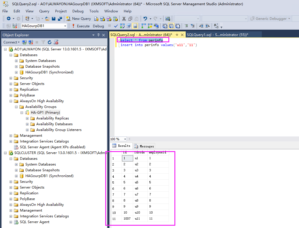 SQL Server 2016 Failover + ALwaysOn