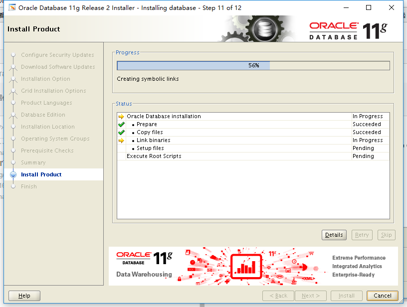 rhel7.4安装oracle 11G 11.2.0.4.0 RAC