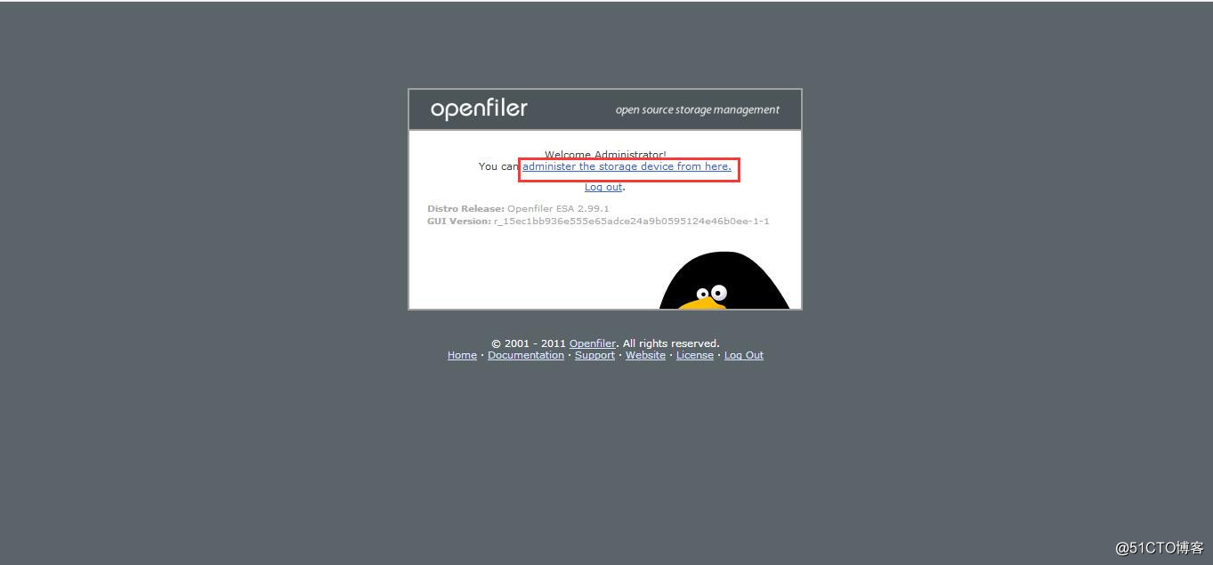 openfiler設置與添加vmware ESXI