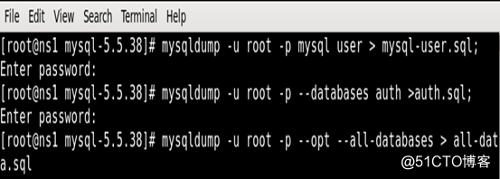 mysql數據庫基本命令