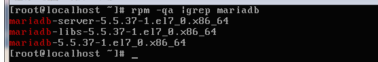 centos7之mariadb数据库的安装
