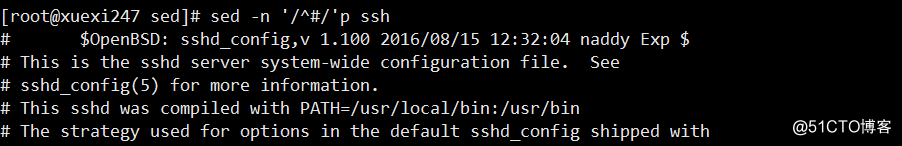 linux  shell基础（五）sed命令（编辑中）