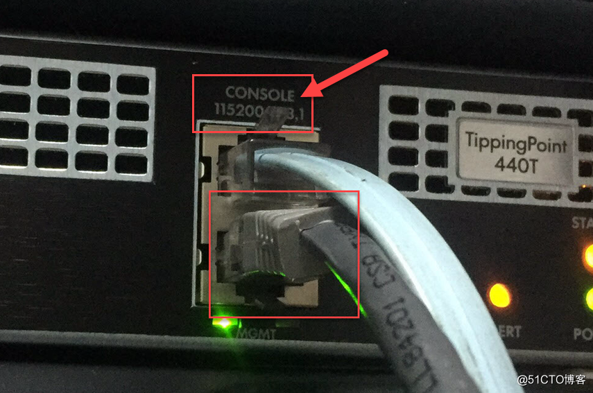 DXC IPS 440T 的Console連接配置與賬戶重置