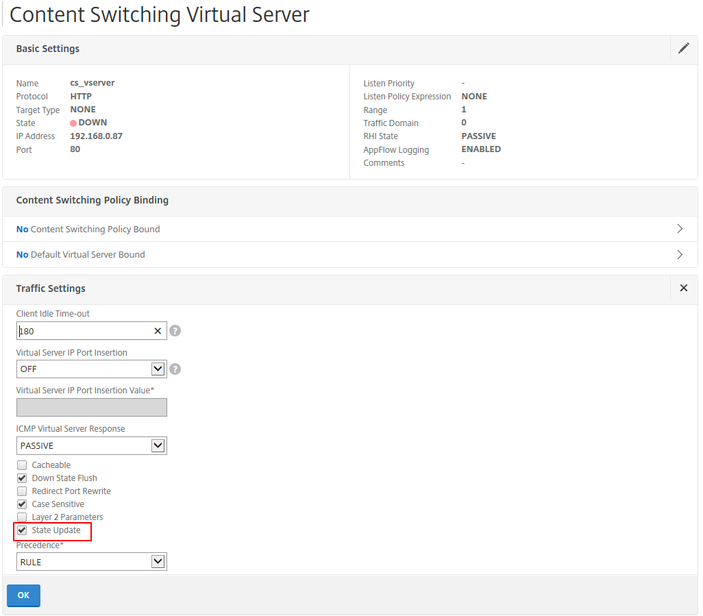 小技巧：让Netscaler CS vserver感知LB VS的状态