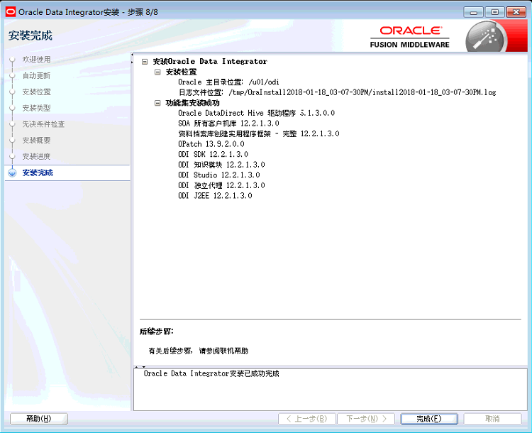 Oracle Data Integrator Installation Guide