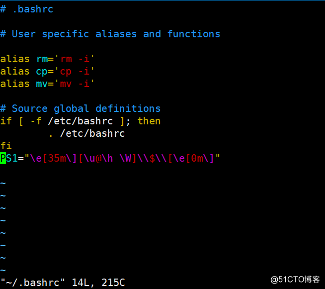 修改Linux的命令提示符及其顏色