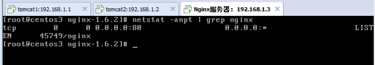 部署Nginx+Tomcat负载均衡群集