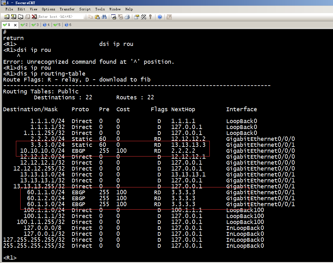 BGP-MED