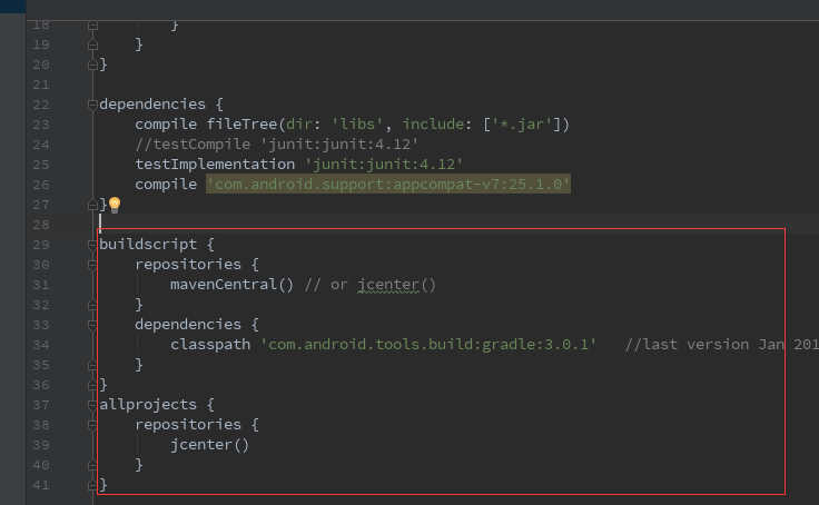 Android studio 导入项目错误Plugin with id‘com.XXXX