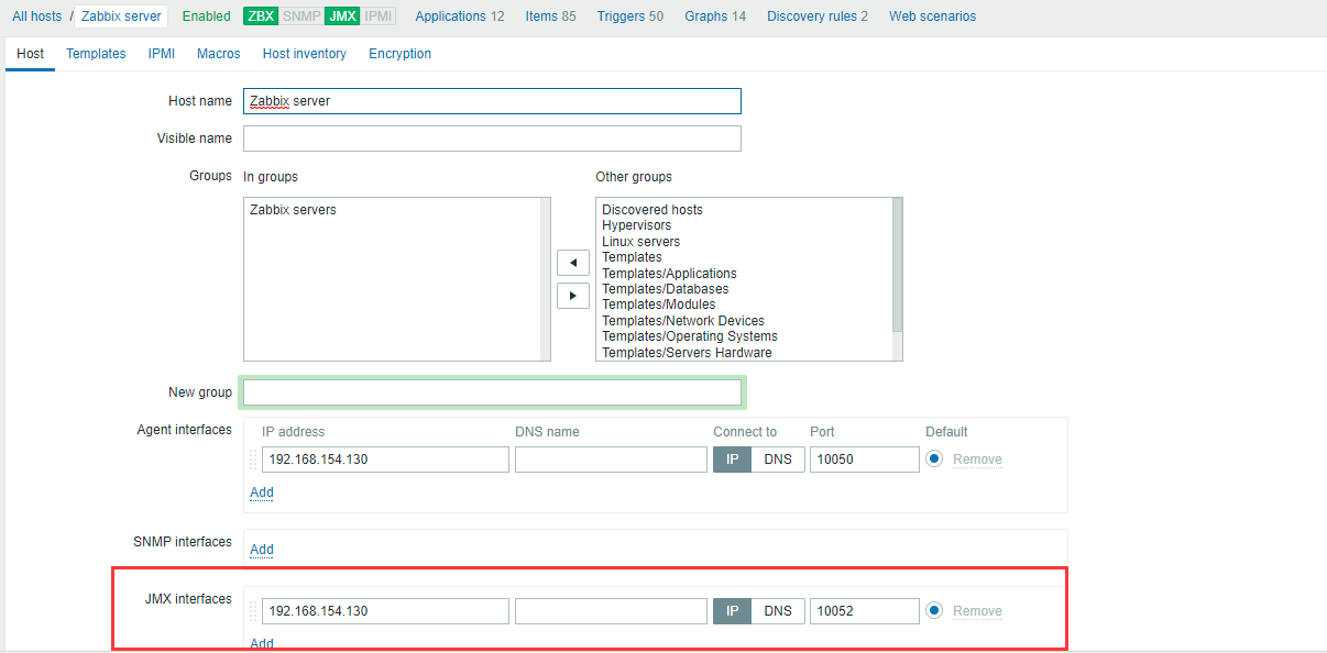 Zabbix 监控 Weblogic