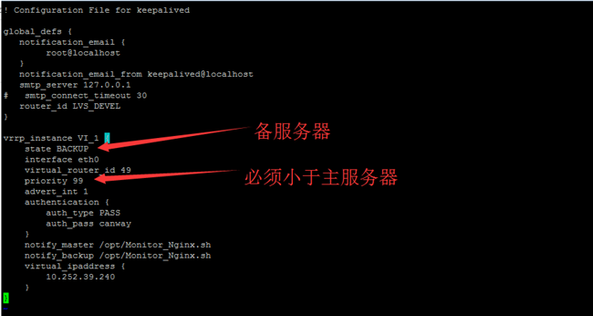 Linux Nginx+keepalived负载+高可用