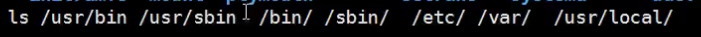 系统目录结构，ls，alias
