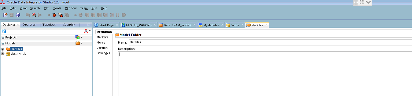 Loading Data From File To Table By ODI 12c