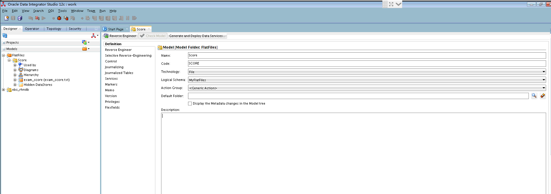 Loading Data From File To Table By ODI 12c