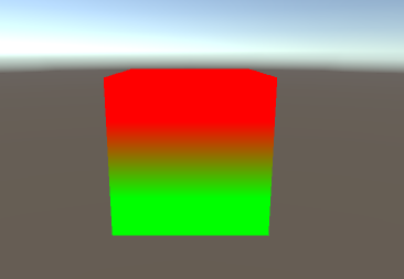 ShaderLab学习小结（七）用插值函数lerp渐变颜色