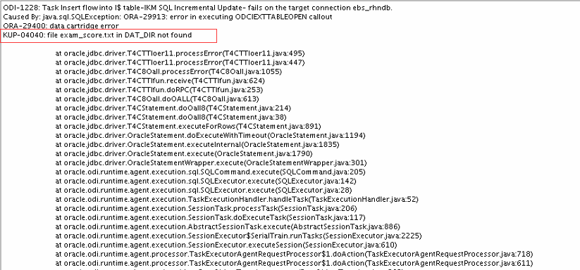 Loading Data From File To Table By ODI 12c