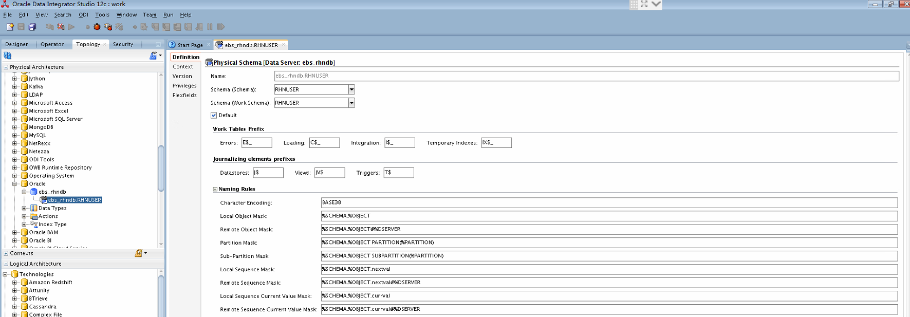 Loading Data From File To Table By ODI 12c