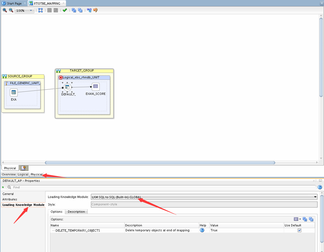 Loading Data From File To Table By ODI 12c