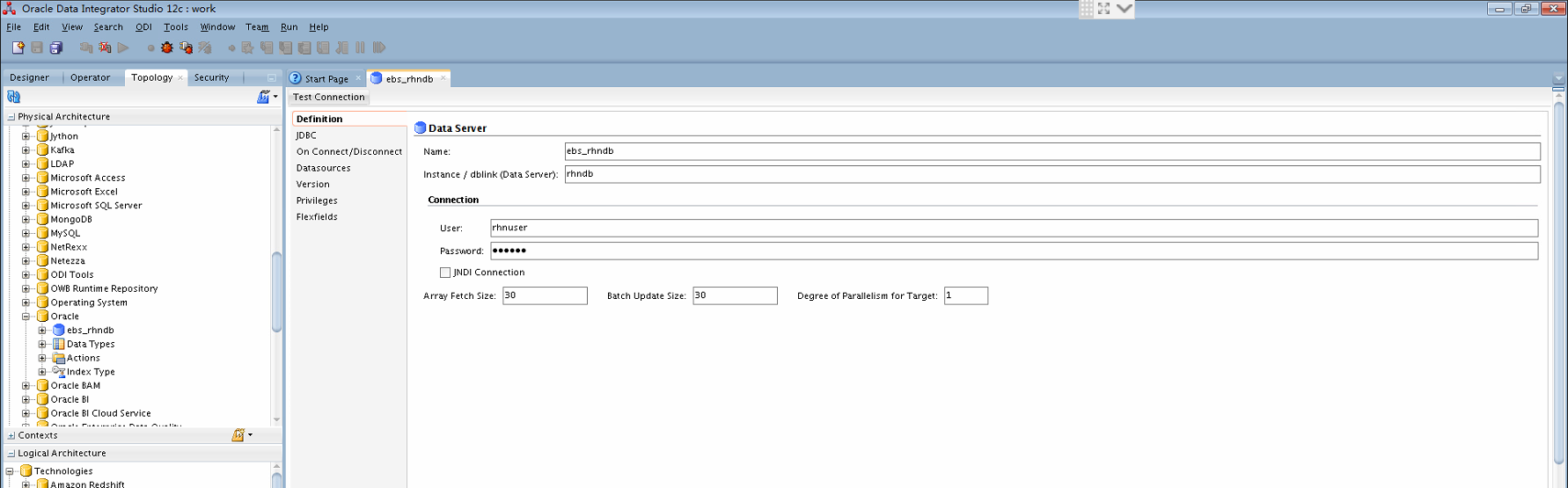 Loading Data From File To Table By ODI 12c