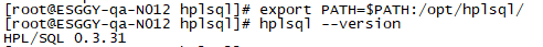 LINUX下安装HPL/SQL