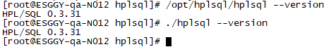 LINUX下安装HPL/SQL