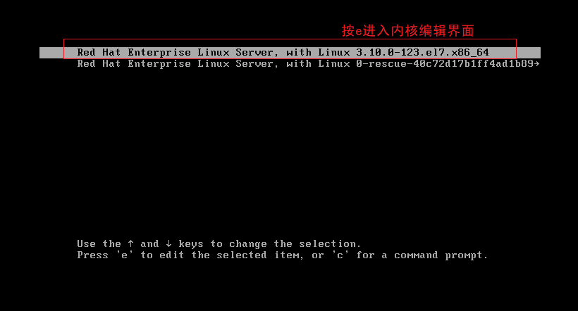 RHEL7/Centos7 root密码破解