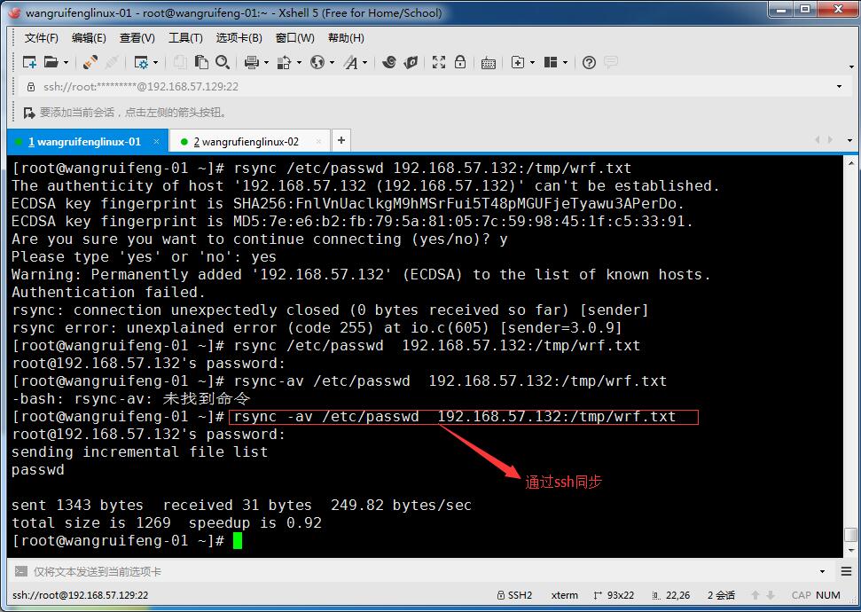 文件同步工具rsync