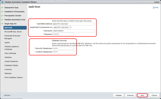 最小化部署 vRealize Automation 7.3