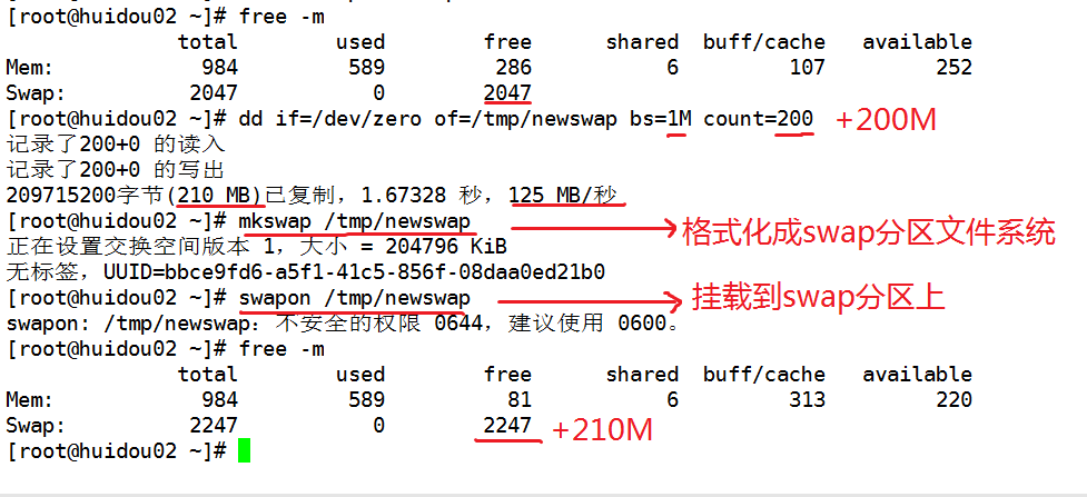 格式化磁盘分区系统 与 挂卸载分区